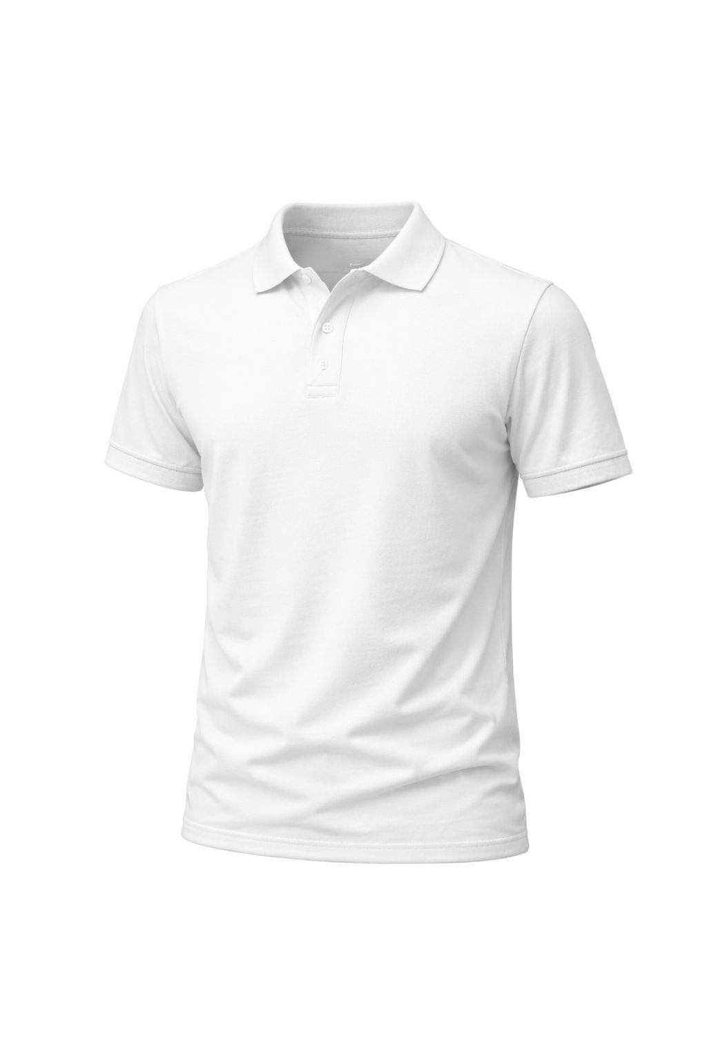 Polo Matty 100% Cotton T-Shirt with Collar
