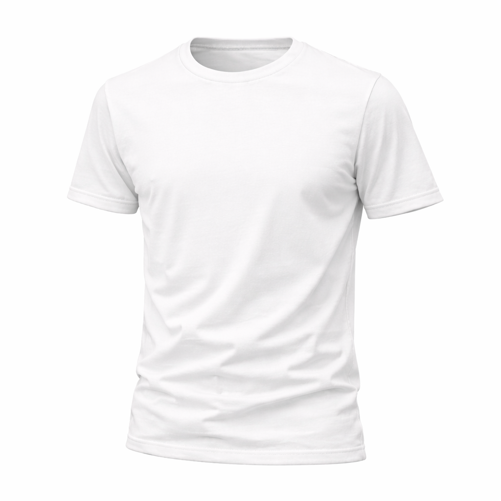 White Regular Fit 100% Cotton T-Shirt