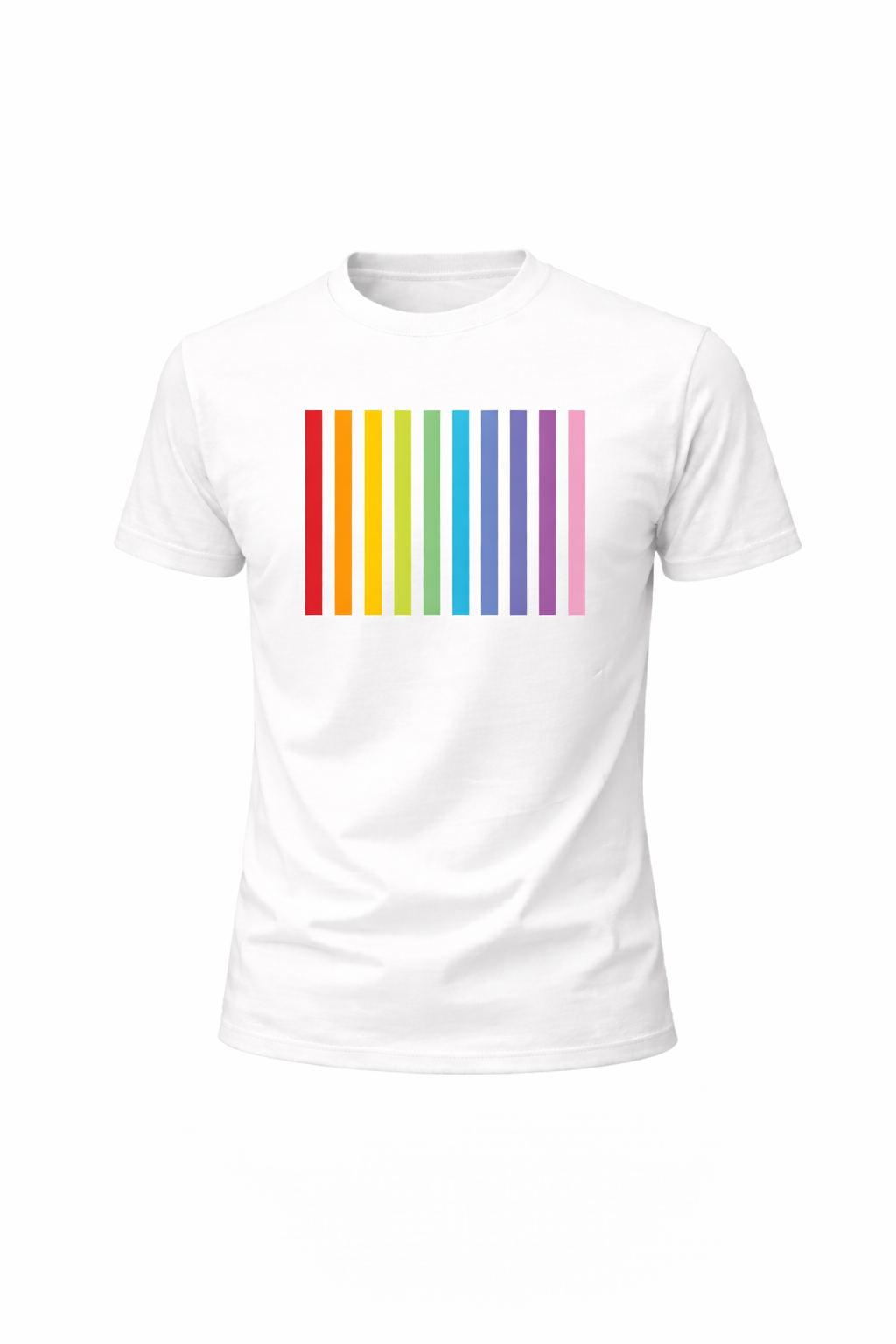 Printed White Regular Fit 100% Cotton T-Shirt