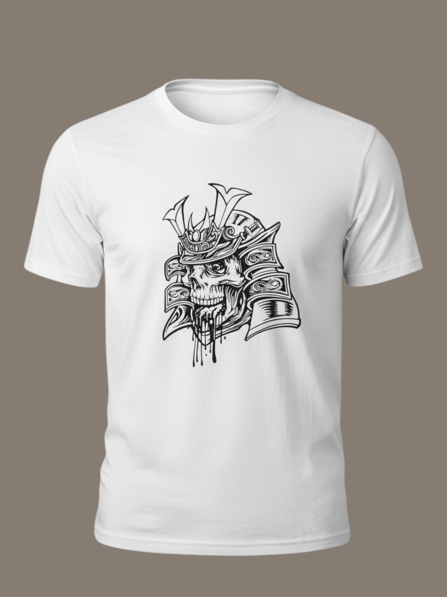 ghost Printed Regular Fit 100% Cotton T-Shirt